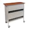 Omnimed Artisan Series Chart Racks Lockable Privacy Style Holds 16 Binders up 265616 - alternate 1
